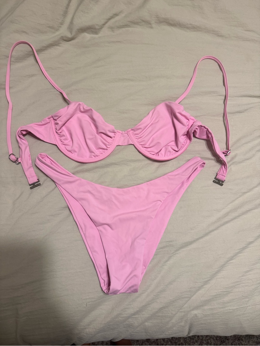 Women’s Pink Underwire Bikini Set